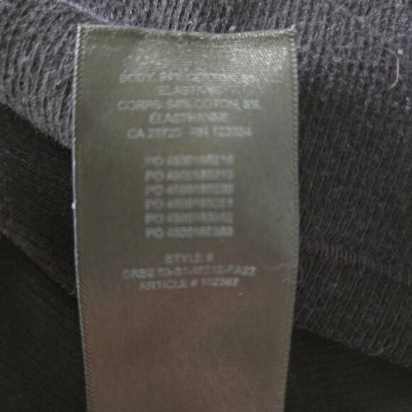 Aritzia TNA Homestretch Black Crop Tank XS - Picture 4 of 5